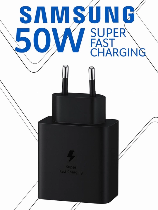 Сетевой адаптер Samsung 50W Type-C с кабелем (Быстрая зарядка)