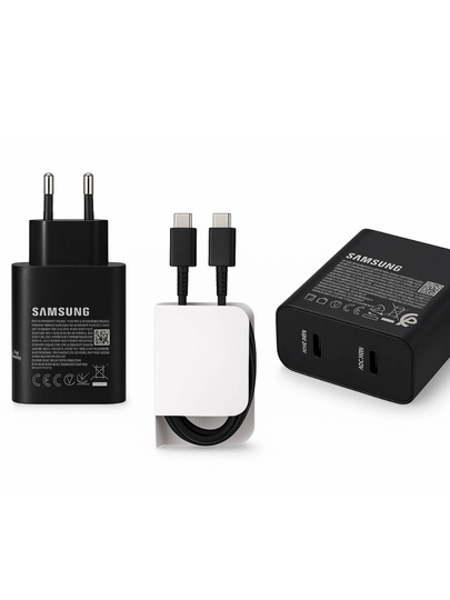Сетевой адаптер Samsung 50W Type-C с кабелем (Быстрая зарядка)