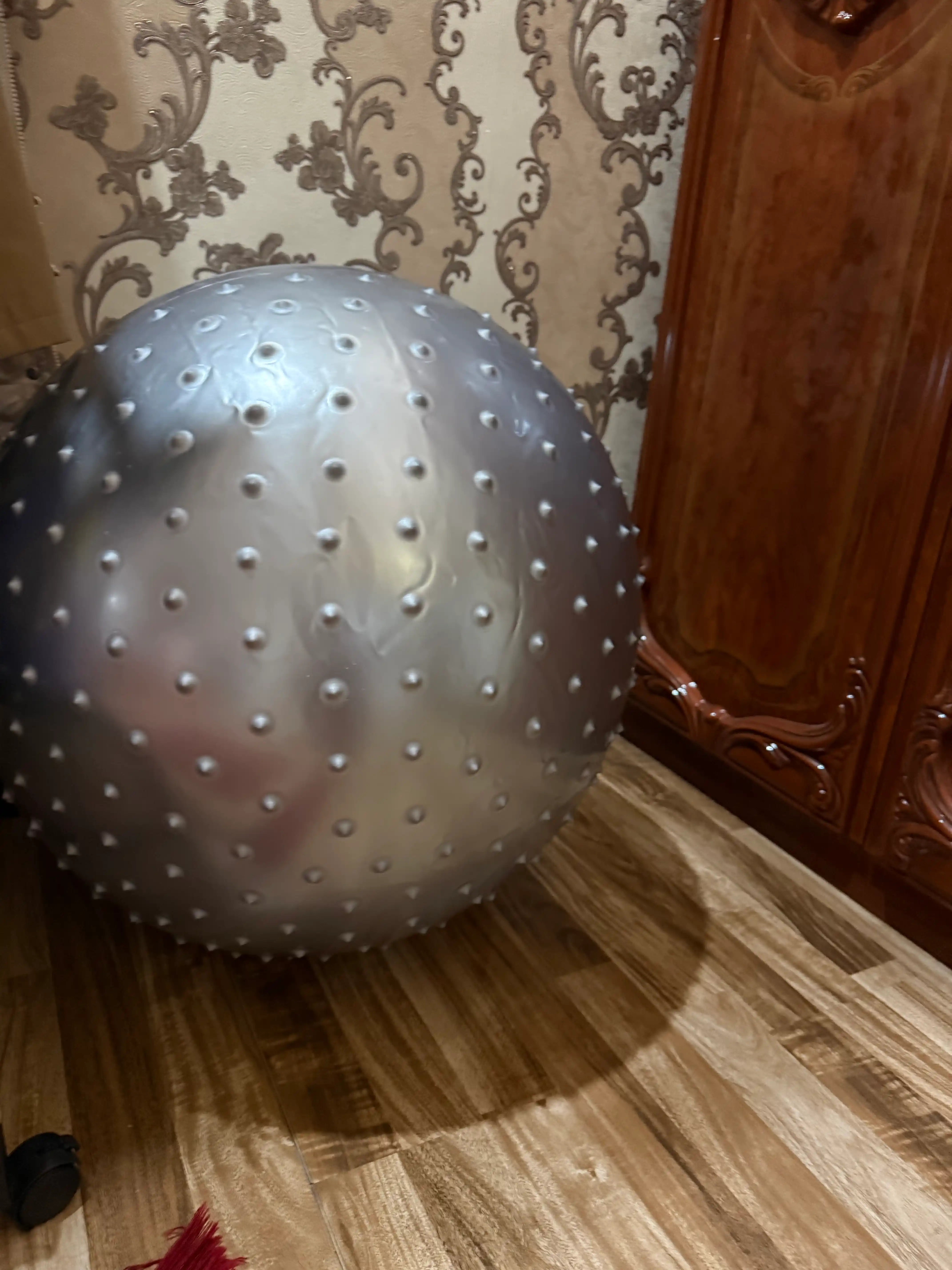 Мяч для фитнеса пол шипом Fitball, фитбол 75-85-95 см, с насосом