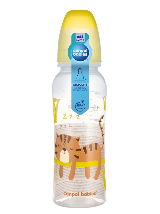 Tor bo‘g‘izli PP butilkasi, 250 ml