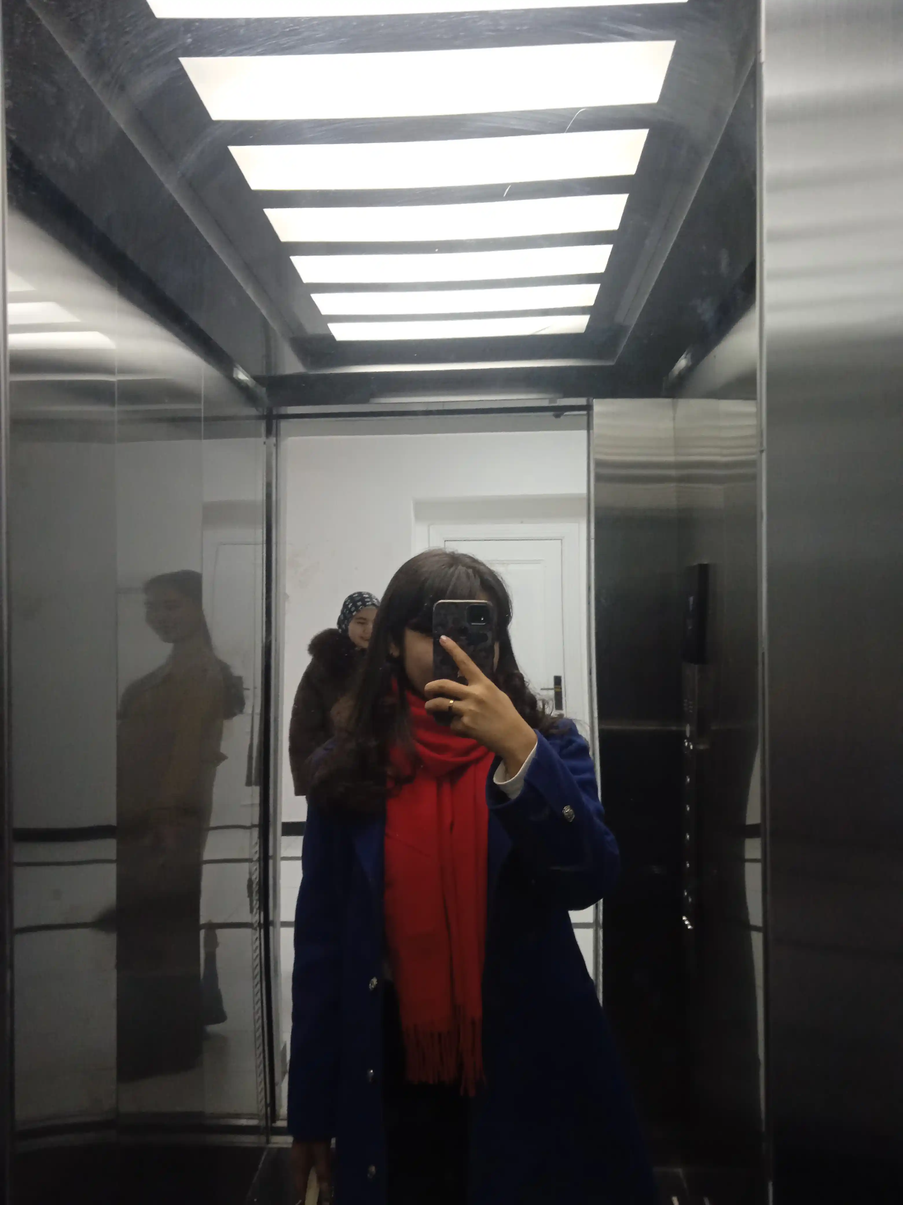 Ayollar uchun qishki kashemir sharf, qalin sharf, 200x70 sm