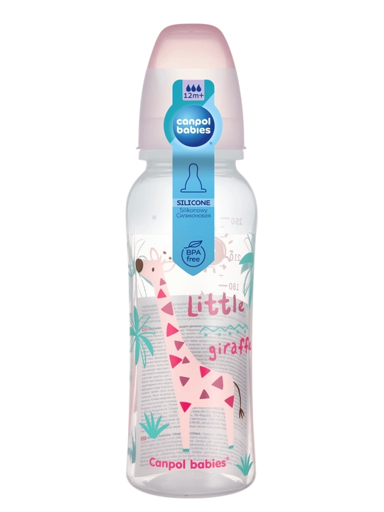 Tor bo‘g‘izli PP butilkasi, 250 ml