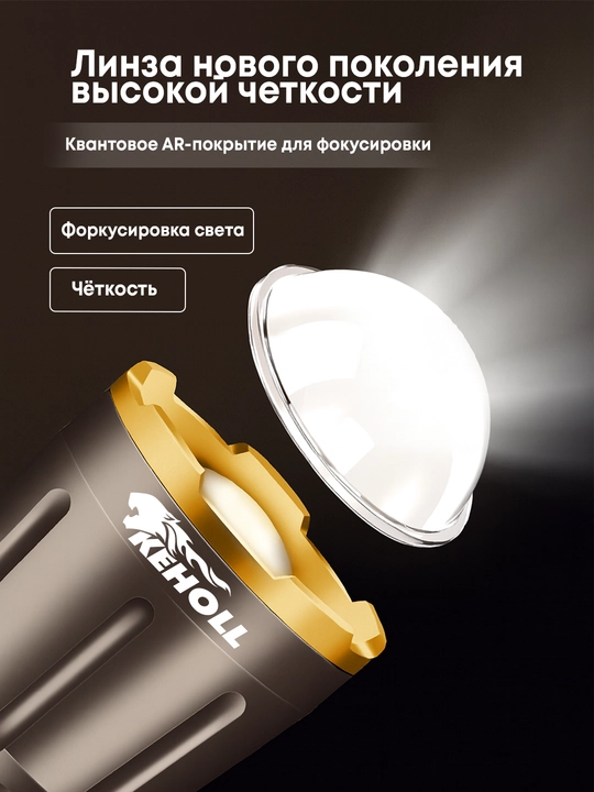 Uzoq masofali LED fonar – Ixcham va ishonchli