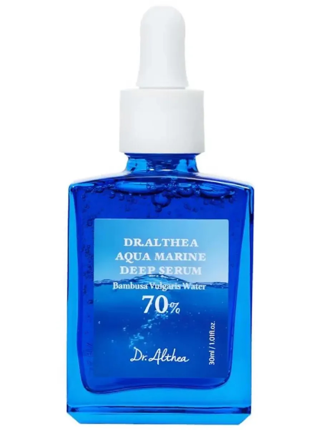 Dr. Althea Aqua Marine Deep tinchlantiruvchi zardobi, terini namlovchi va tiklovchi Serum