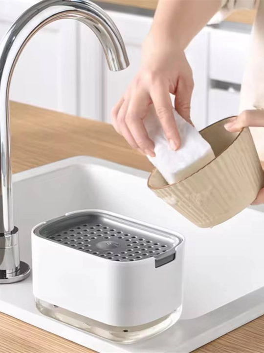 Yuvish vositasi va suyuq sovun uchun, qulay dispenser-dozator