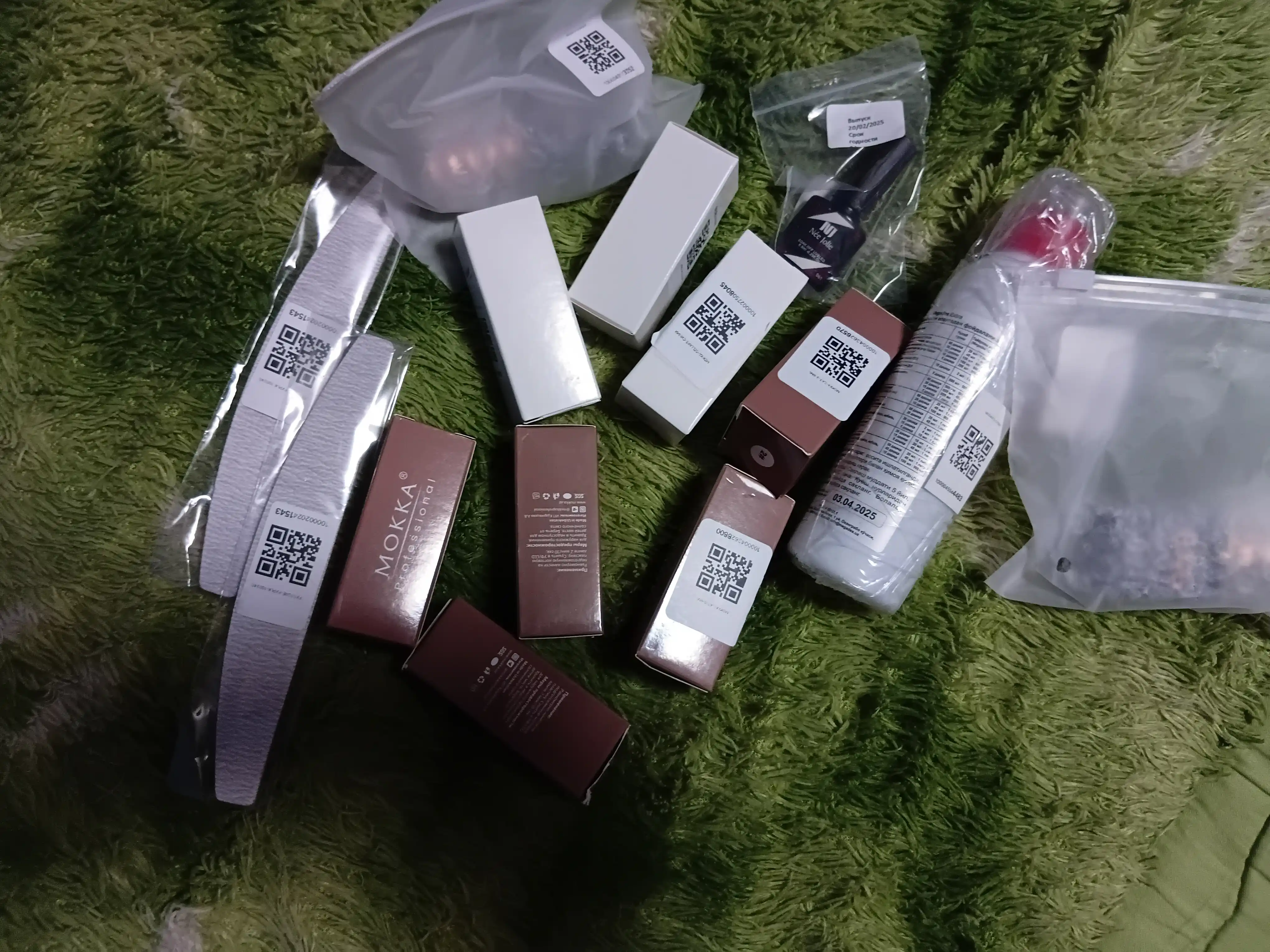 Пилка для ногтей OPI 100/180, 180/240, пилочка для маникюра и педикюра