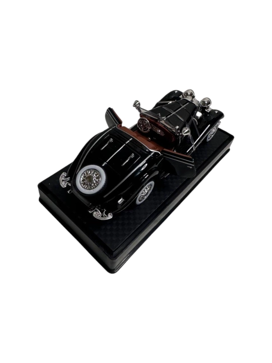 Mercedes-Benz 500K 1:32 LJX metall retro model, yorug‘lik, ovoz, pull-back - 