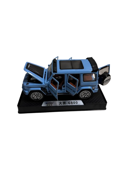 Mercedes-Benz G800 Brabus 1:32 LJX — металлическая модель внедорожника двери свет и звук