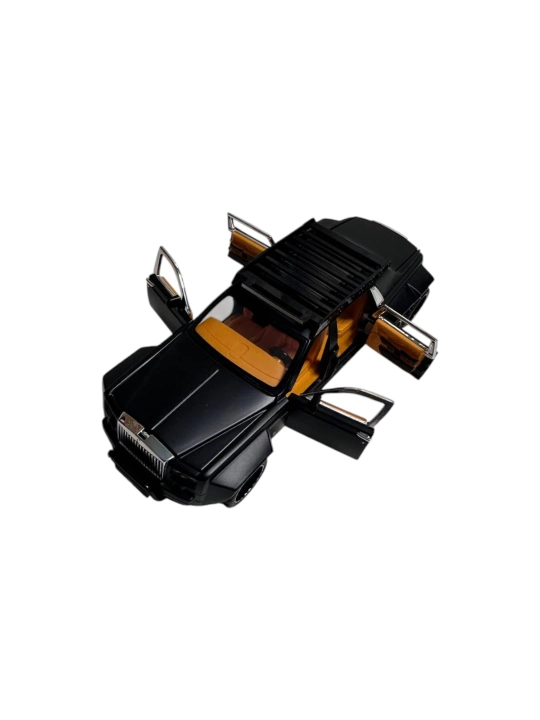 Rolls-Royce Phantom 6x6 1:32 avtomobil modeli metal mashina, yorug‘lik, ovoz - 