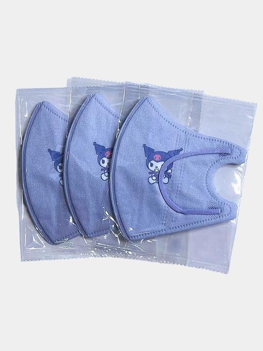 Bolalar respirator yuz niqoblari KF94, 4 qatlam, chang, smog va viruslarga qarshi