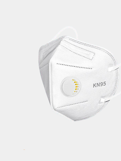Bolalar respirator yuz niqoblari KF94, 4 qatlam, chang, smog va viruslarga qarshi - 