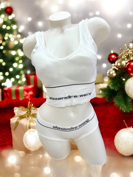 Ayollar sport paxta ichki kiyim to‘plami Calvin Klein uslubida - 