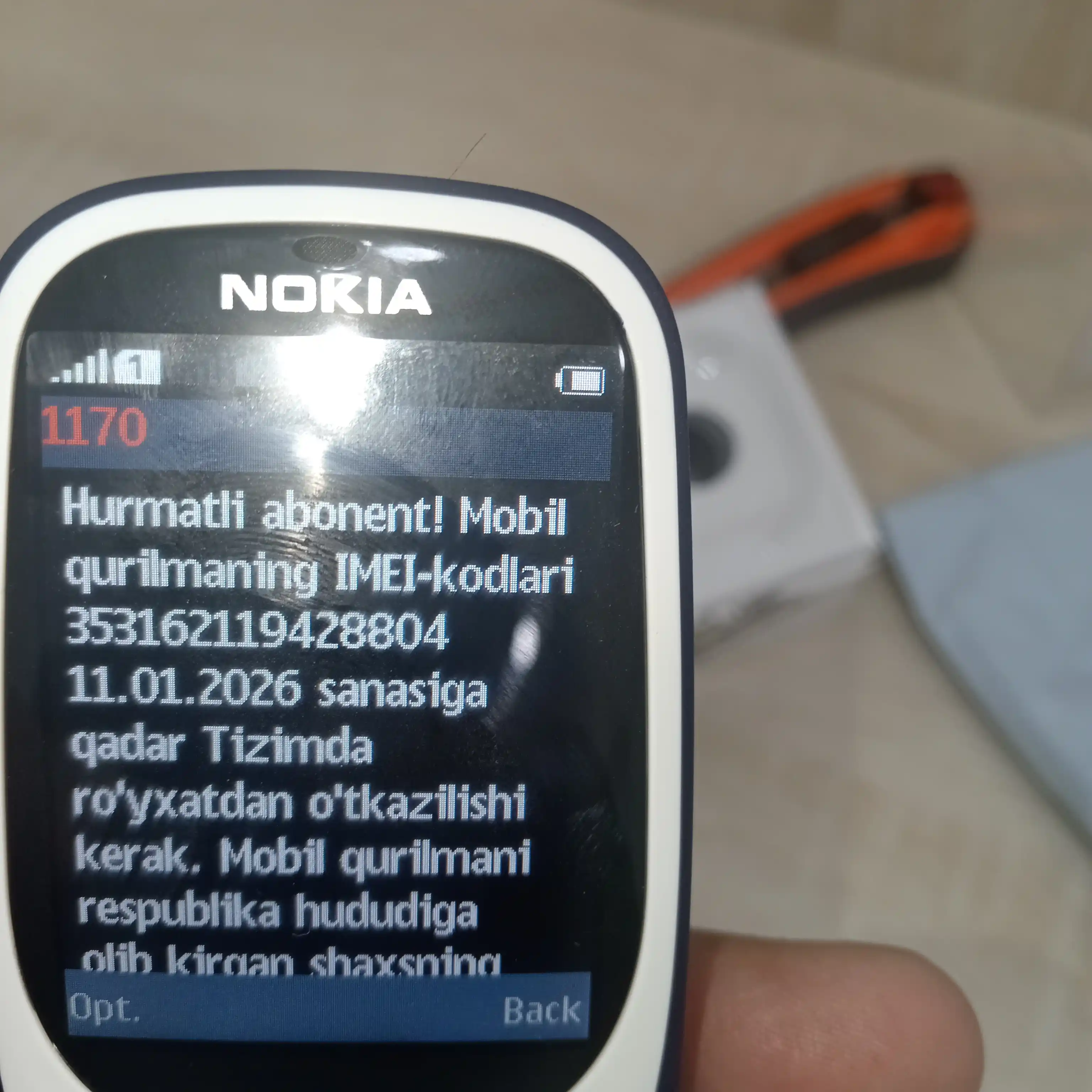 Knopkali telefon NOKIA 3310 Dual SIM