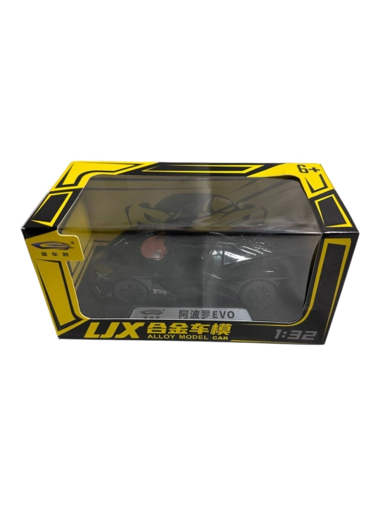 LJX Alloy Model Car 1:32  Apollo Project EVO металлическая, со светом и звуком, pull-back