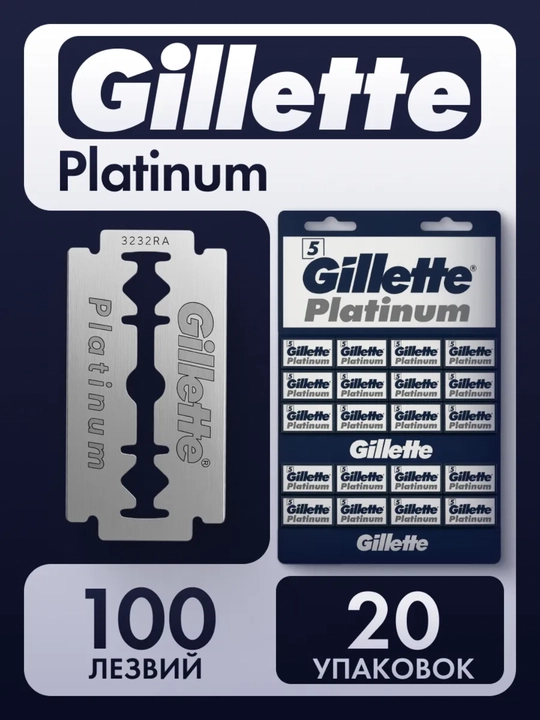 Бритвенные лезвия Gillette