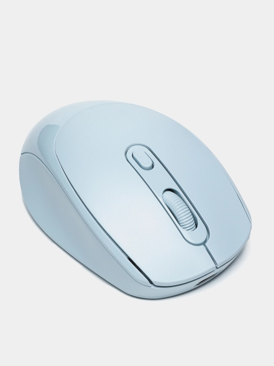 Simsiz Bluetooth sichqoncha, qayta quvvatlanadigan, ikki rejimli, noutbuk va kompyuter uchun