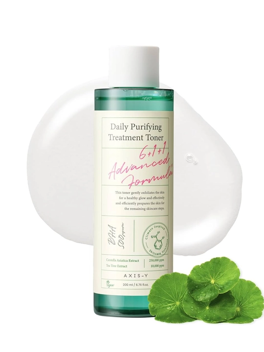 Centella va BHA kislotasi bilan kunlik tozalovchi tonik AXIS-Y, 200 ml