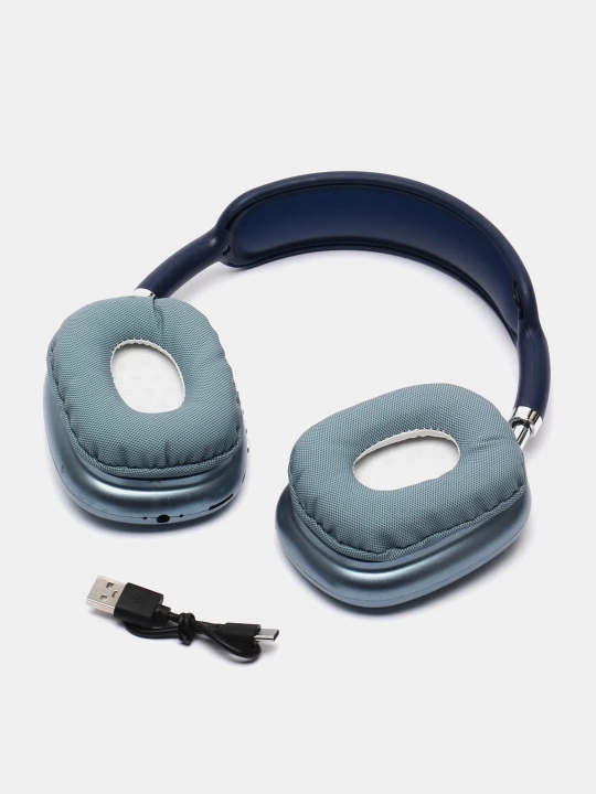 Simsiz quloqchinlar P9 Bluetooth, xotira kartasi SD va mikrofon qo'llab-quvatlaydi