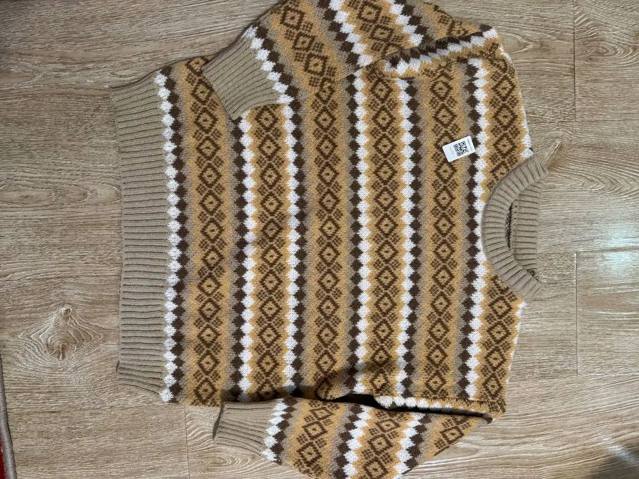 Svitеr ayollar uchun toqilgan ELLY FASHION oversize, iliq