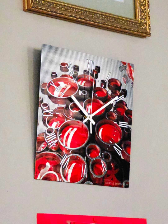 Neoprint mavhum doira devor soati sovg'a