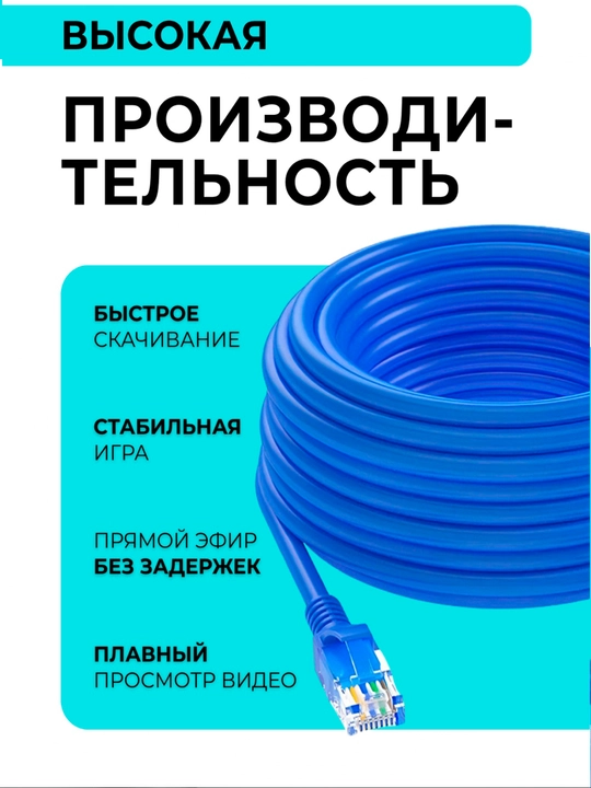 Lan кабель CAT6 RJ45 LAN UTP CAT 6 сеть 10Gb/s, сетевой кабель патч 1.5 3, 5, 10, 25, 30 м