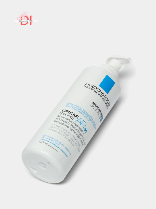 Juda quruq va sezgir teri uchun Lipikar Baume AP+M balzam oilaviy foydalanish uchun, 400 ml