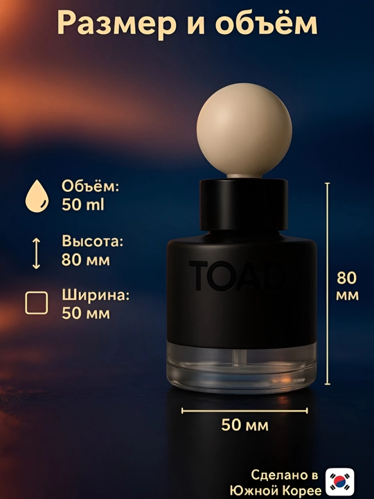 Ароматизатор Toad, для машины и дома, освежитель воздуха, 50 мл и 13 мл