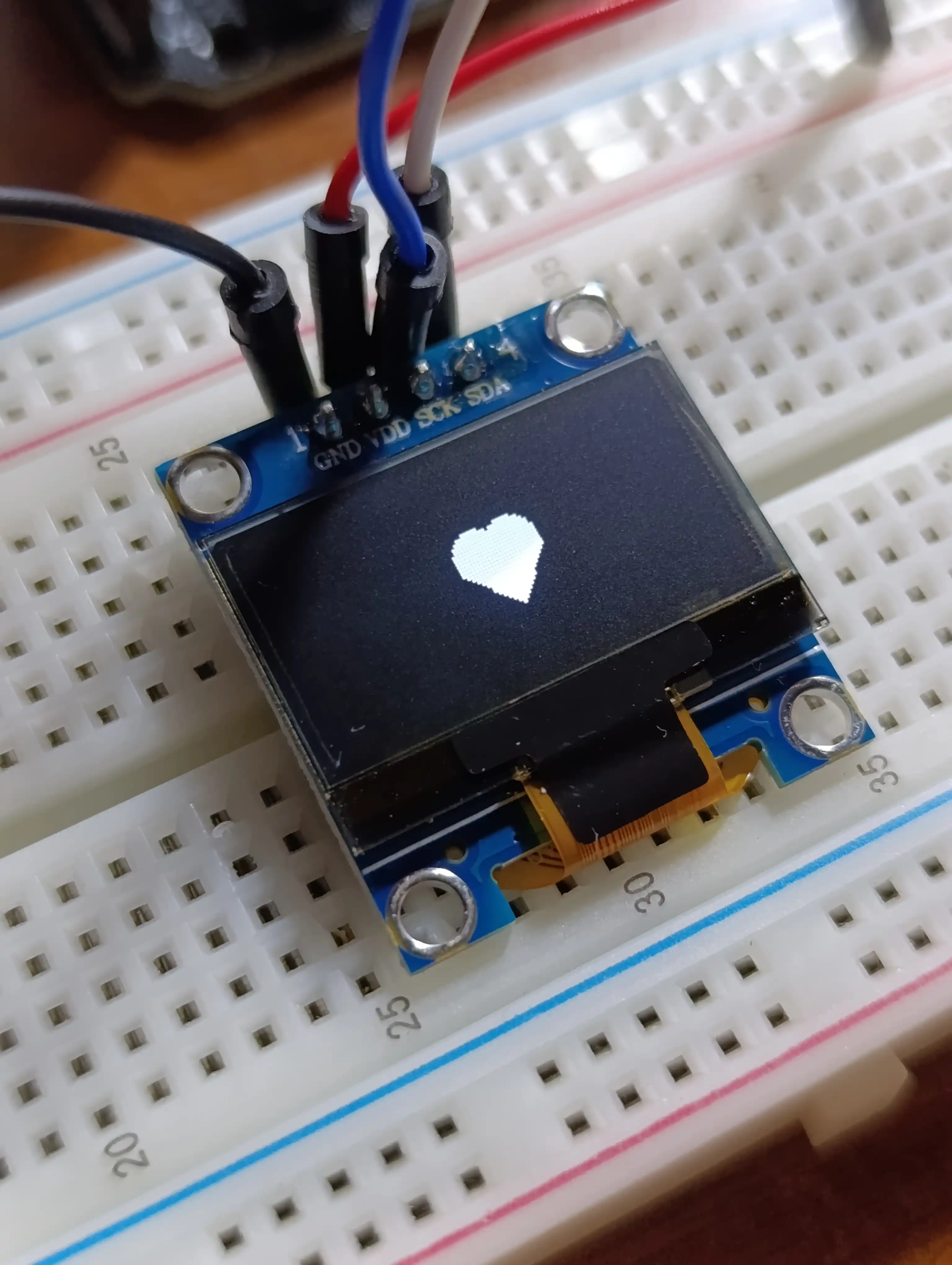 Arduino uchun ixcham OLED grafik displeylari, I2C/IIC, diagnali 0.91'/0.96'/1.3'