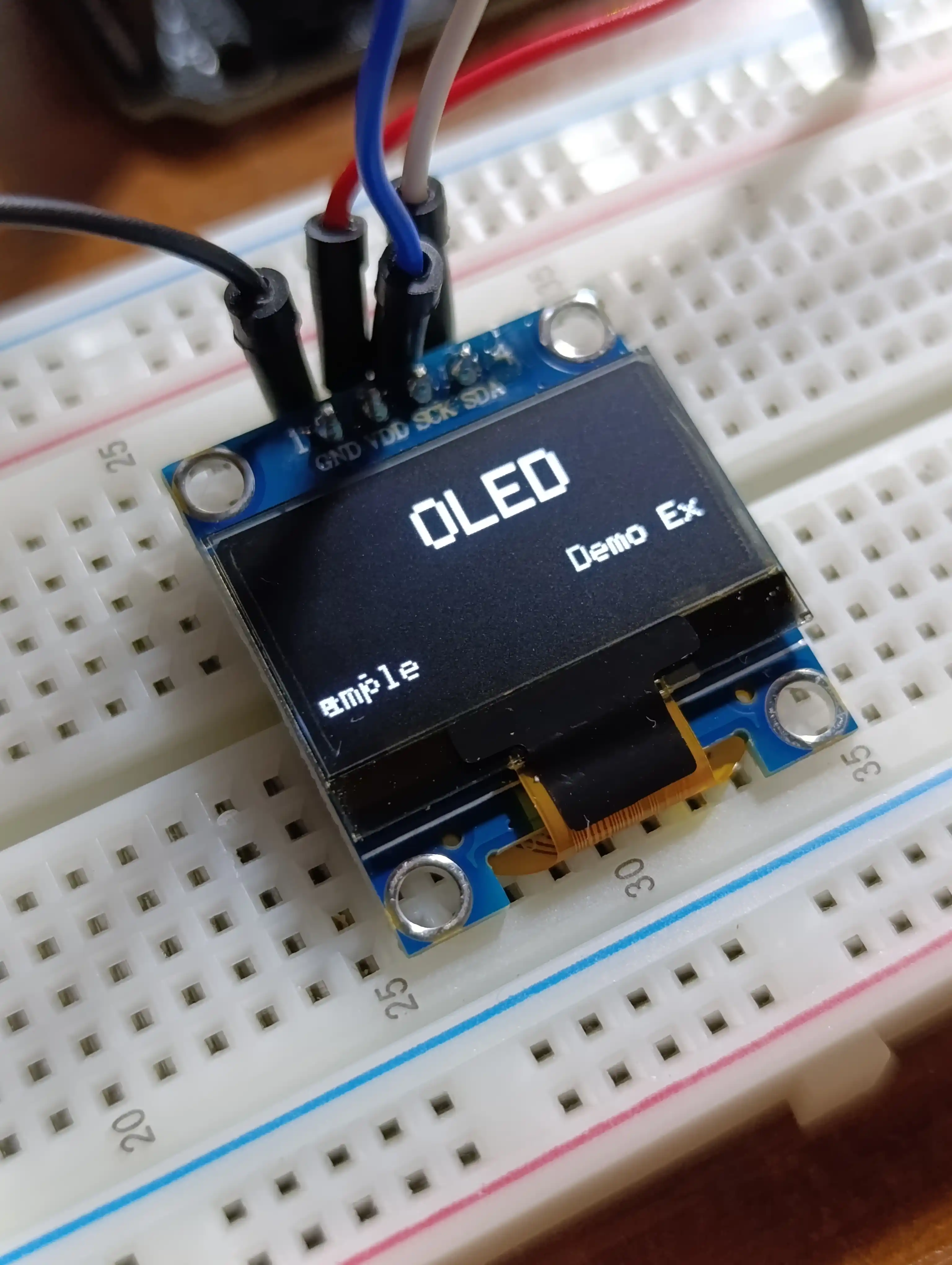 Arduino uchun ixcham OLED grafik displeylari, I2C/IIC, diagnali 0.91'/0.96'/1.3'