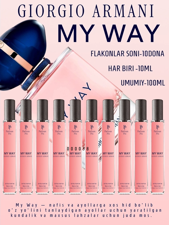 Духи для женщин My Way, женский аромат 3мл - 