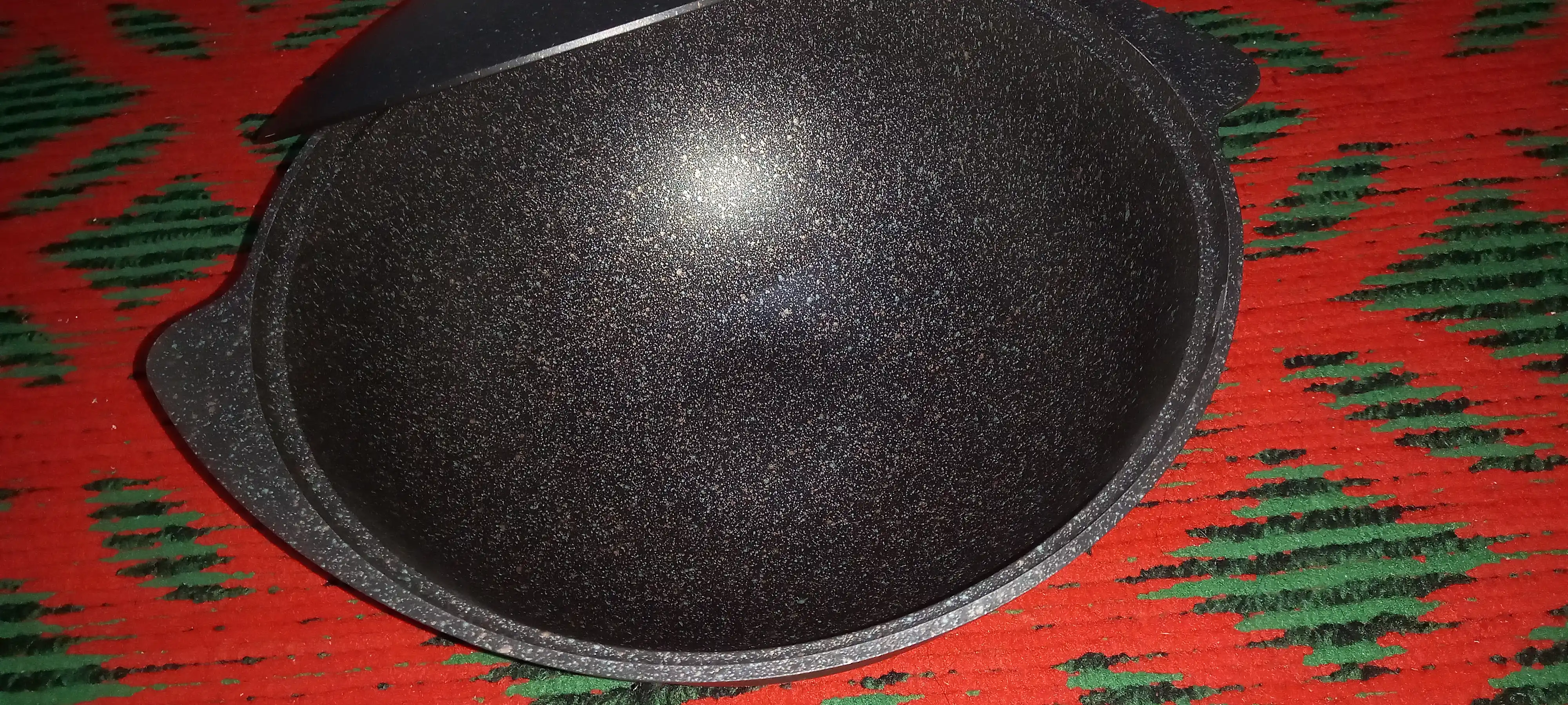 Казан для плова Kukmara, со стеклянной и не стеклянной крышкой, Granit Ultra 