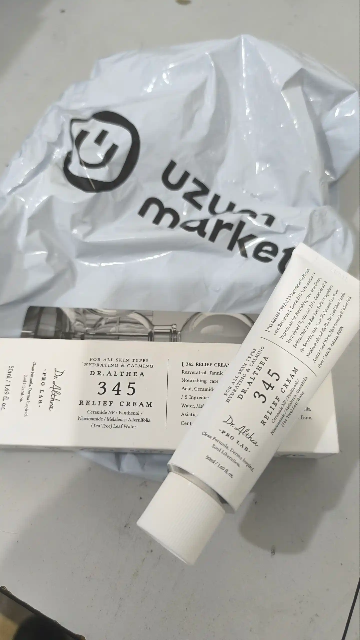 Успокаивающий крем для лица 345 Relief Cream, 50 мл