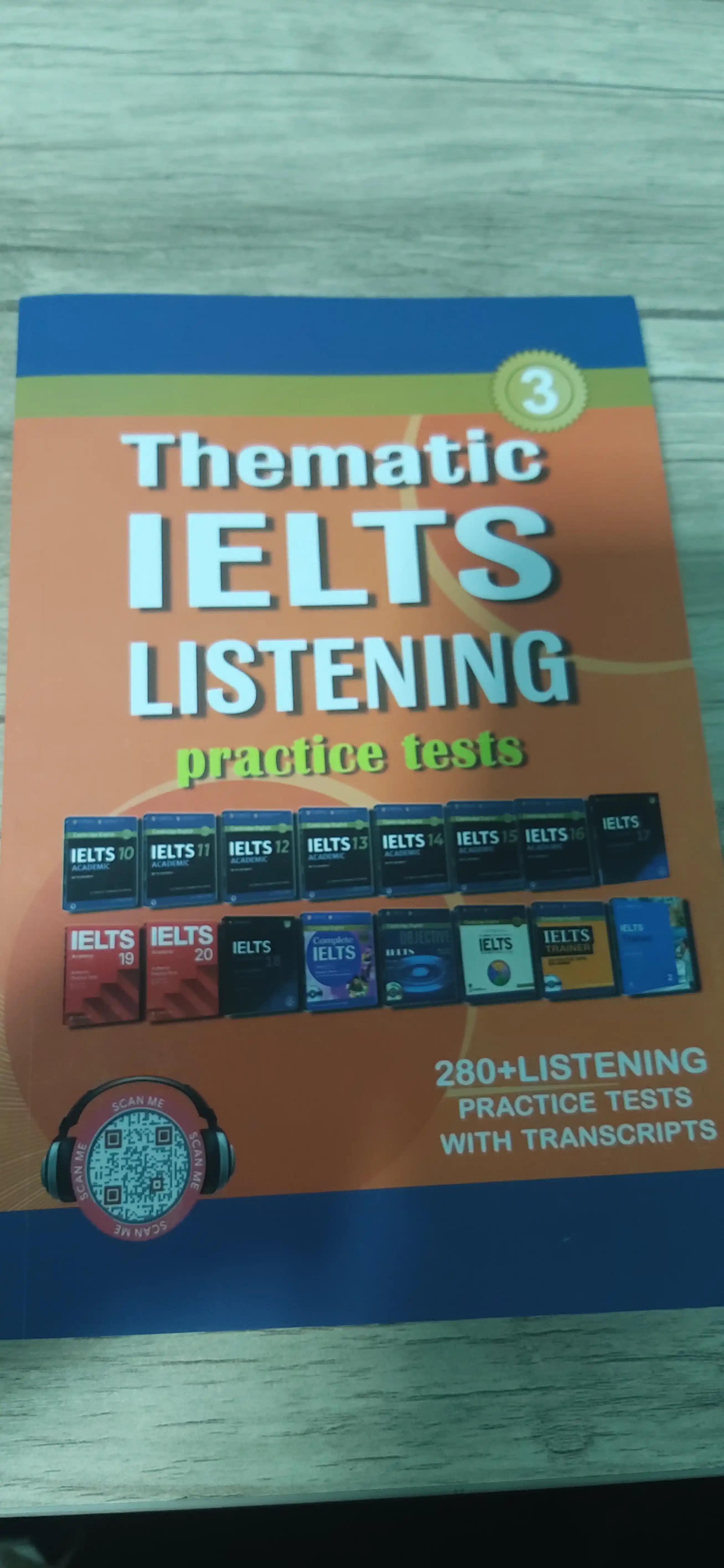 Thematic IELTS Reading. Listening. Writing Practice Tests va 2ta kitob to'plami