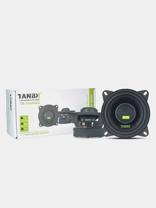 Автоколонки Tanbx, комплект 2 динамика, автомобильная акустика, 2 шт T45MAX140Bт