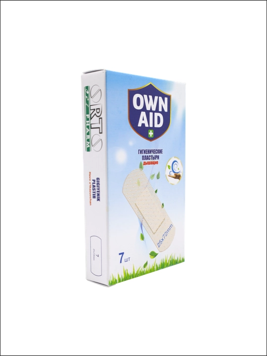 Gigienik plastirlar OWN AID, 25*72 mm, 7 dona