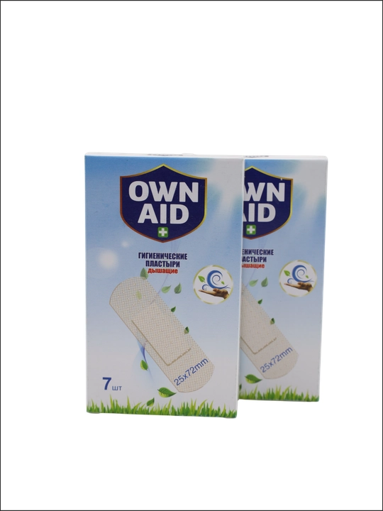 Gigienik plastirlar OWN AID, 25*72 mm, 7 dona