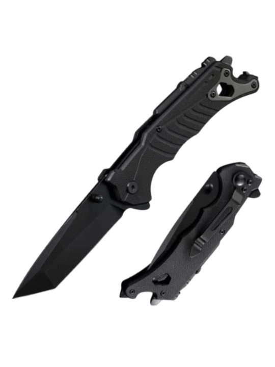 Turizm uchun Active Black Scorpion taktik yig‘ma pichog‘i - 