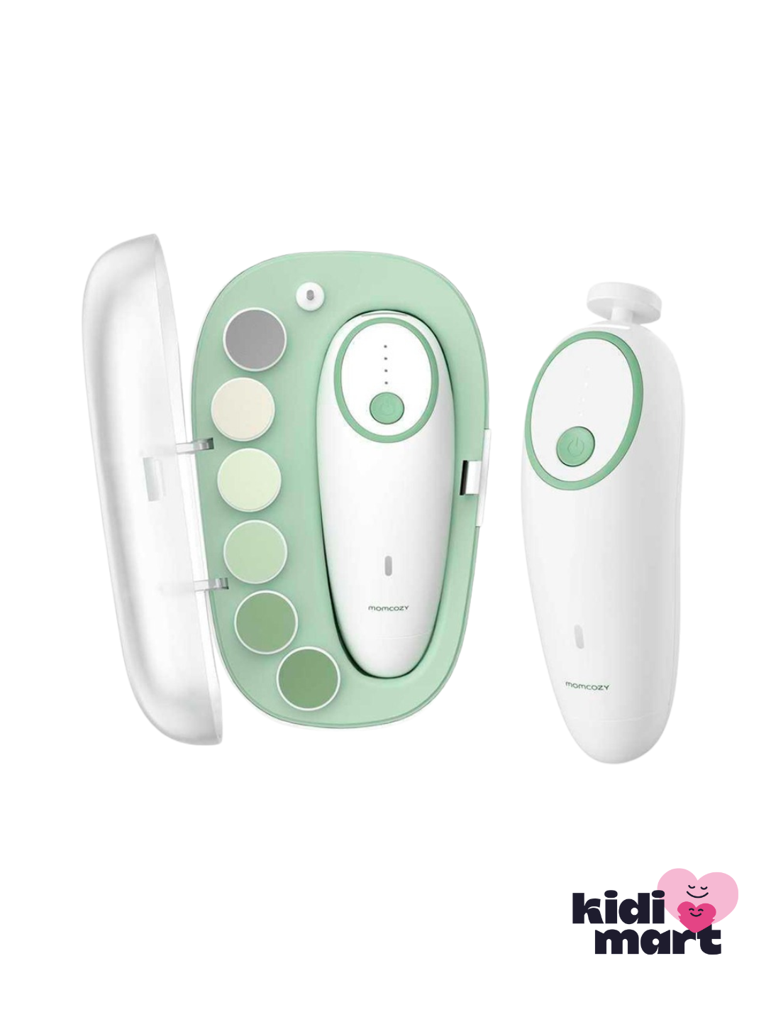Momcozy elektr tirnoq pilkasi, chaqaloqlar va butun oila uchun, LED chiroqli