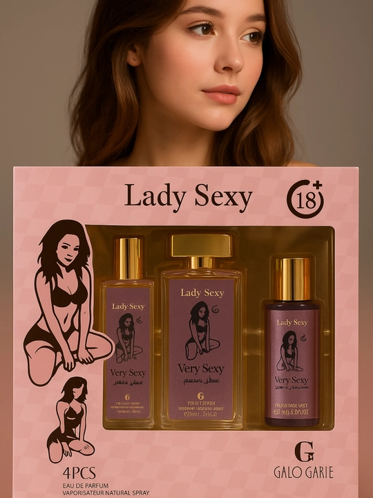Ayollar uchun Romantic  sovg‘a to‘plami - atir + mist + roll-on + soch uchun atir