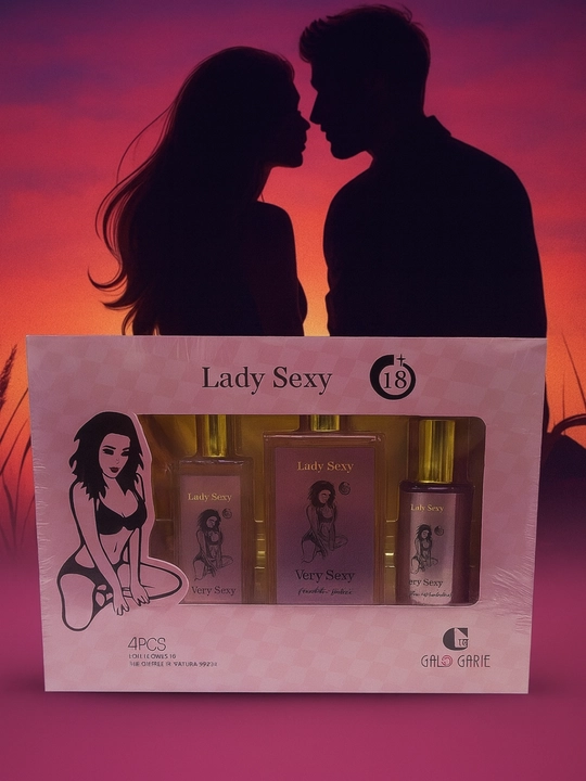 Ayollar uchun Romantic  sovg‘a to‘plami - atir + mist + roll-on + soch uchun atir