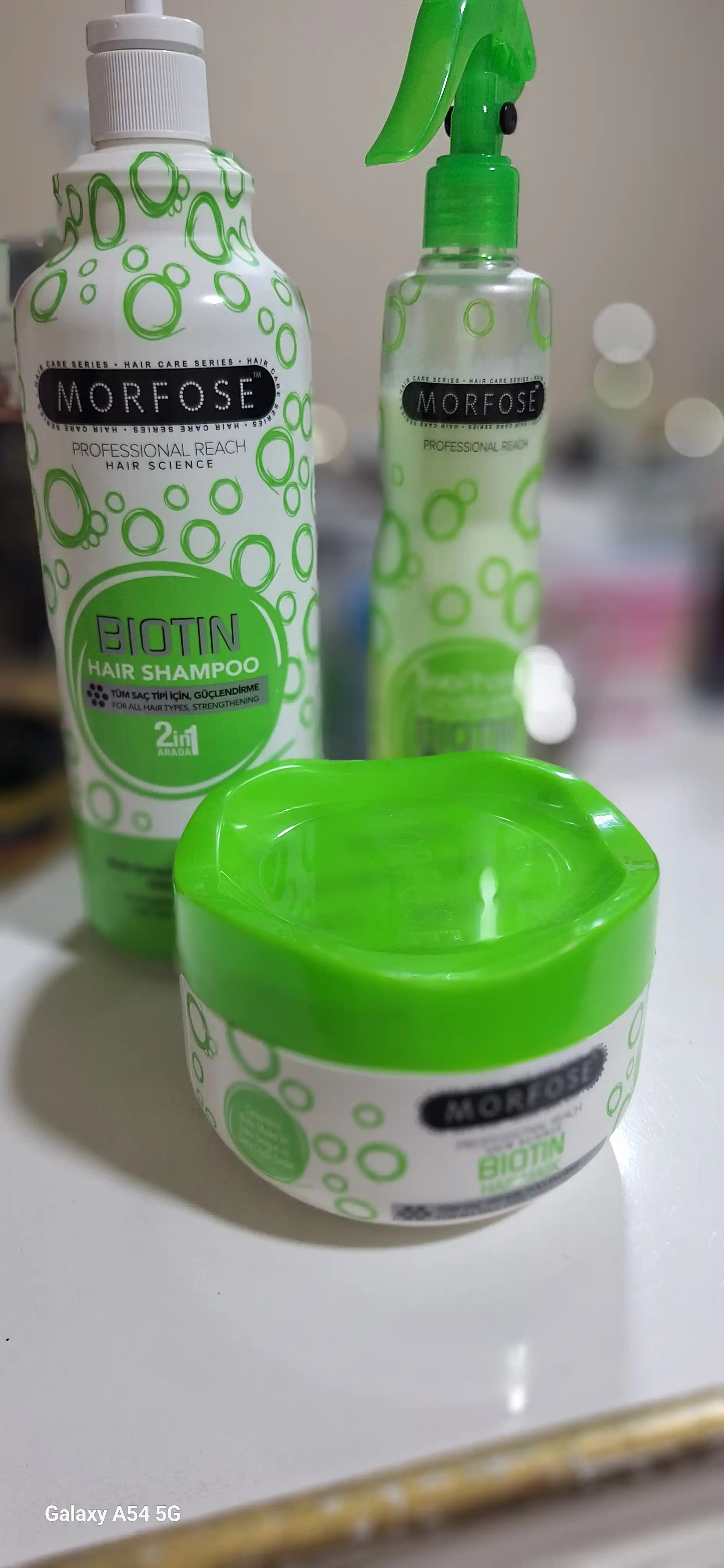 Soch uchun professional tiklovchi niqob Morfose Hair Mask, 500 ml