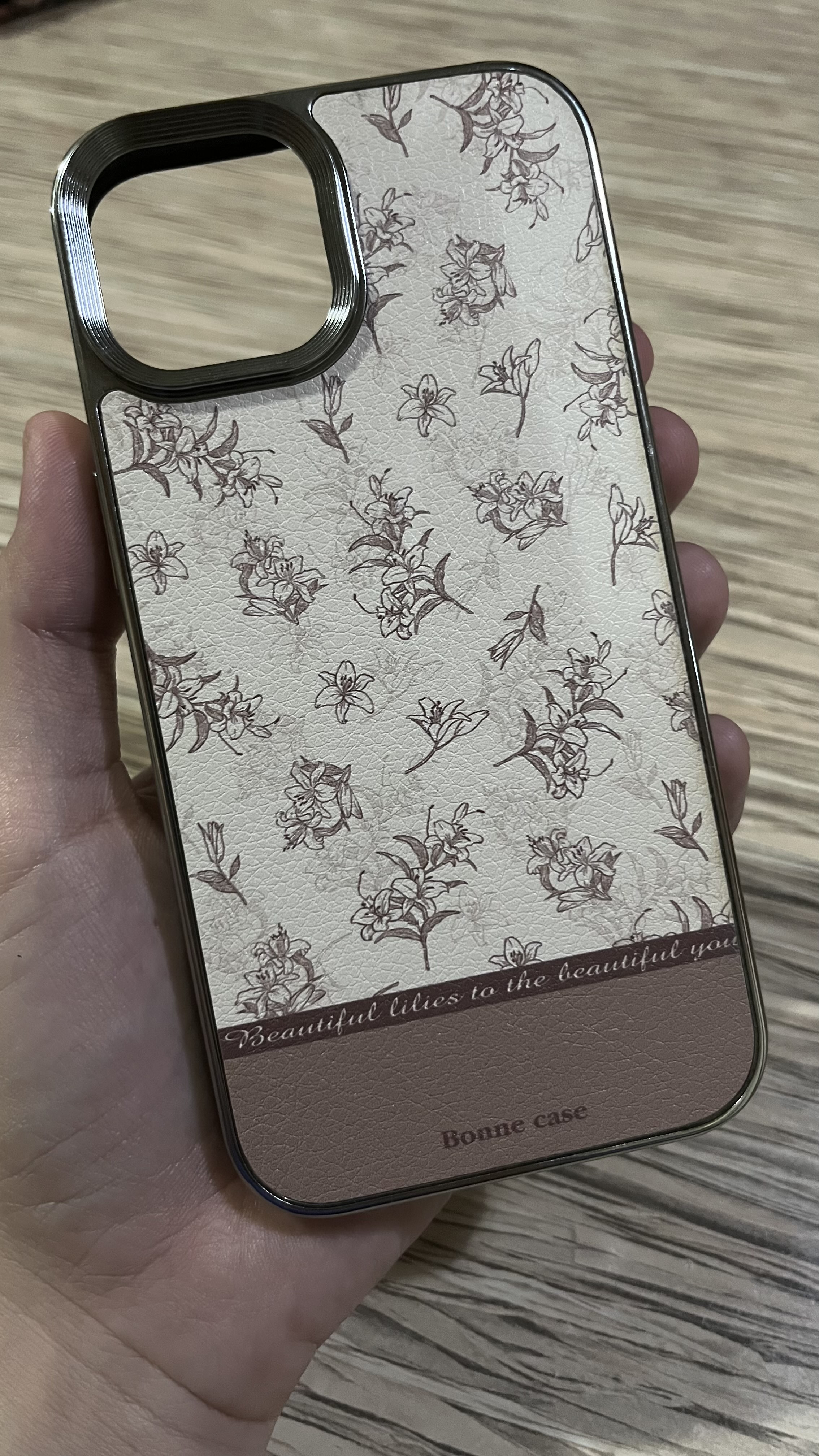 Ретро-чехол с цветочным узором для iPhone 11/12/13/14/15/16 Pro/Max