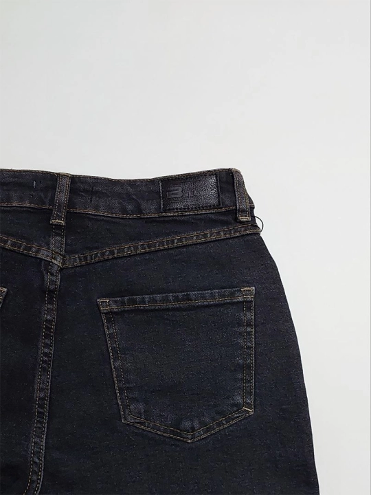 Ayollar uchun jinsi shimlar "Bjeans" Straight, to'g'ri bichim, klassik va yuqori bel