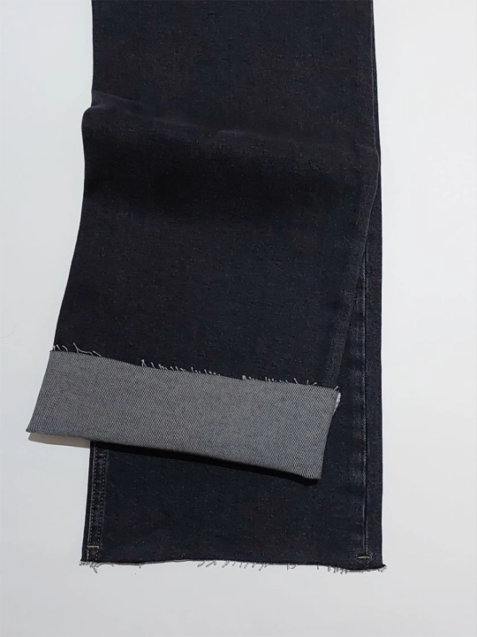 Ayollar uchun jinsi shimlar "Bjeans" Straight, to'g'ri bichim, klassik va yuqori bel