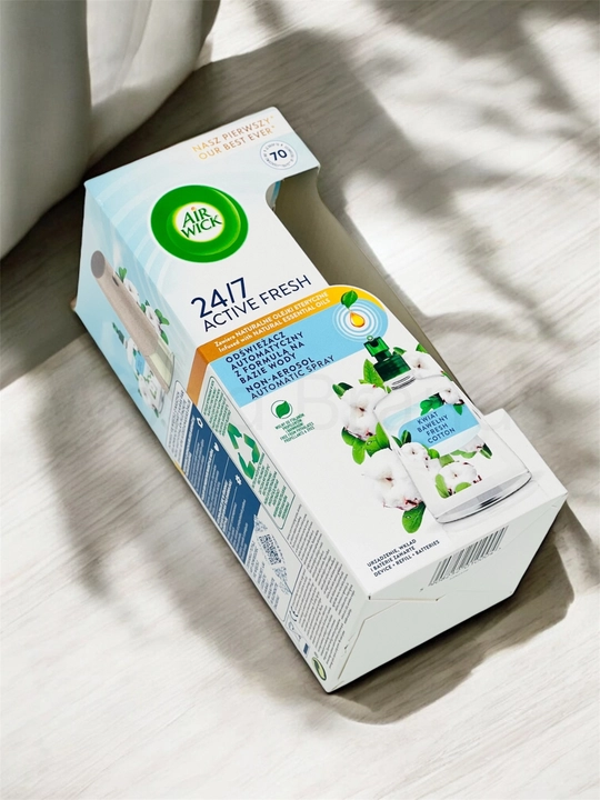 Air Wick 24/7 havo spreyi uyingizda 70 kungacha yoqimli hid yaratadi-Yevropa mahsuloti