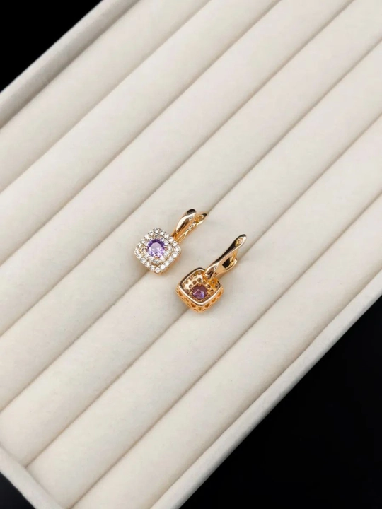 Серьги 585rg бижутерия