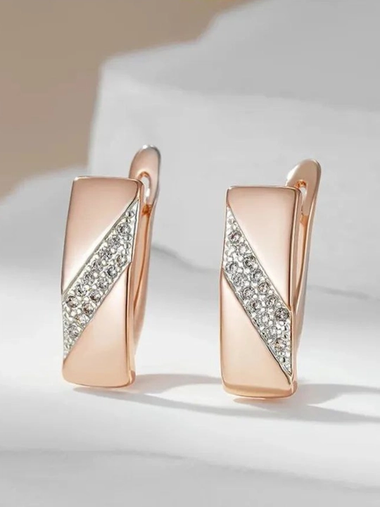 Серьги 585rg бижутерия