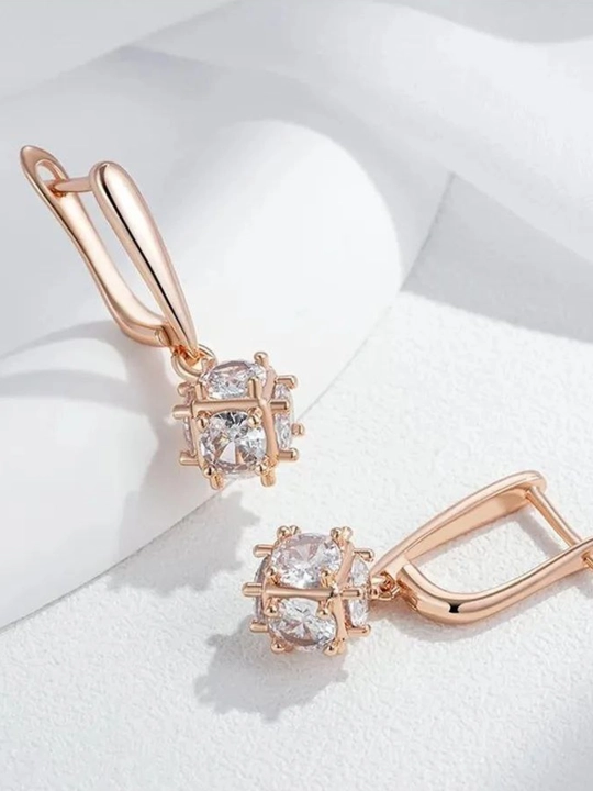 Серьги 585rg бижутерия