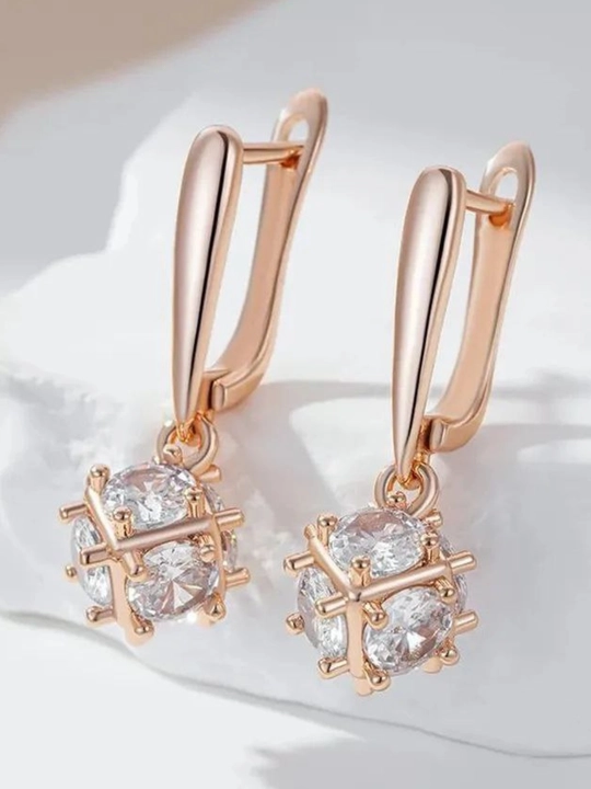 Серьги 585rg бижутерия