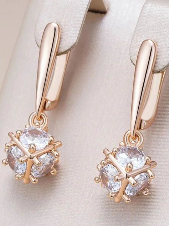 Серьги 585rg бижутерия